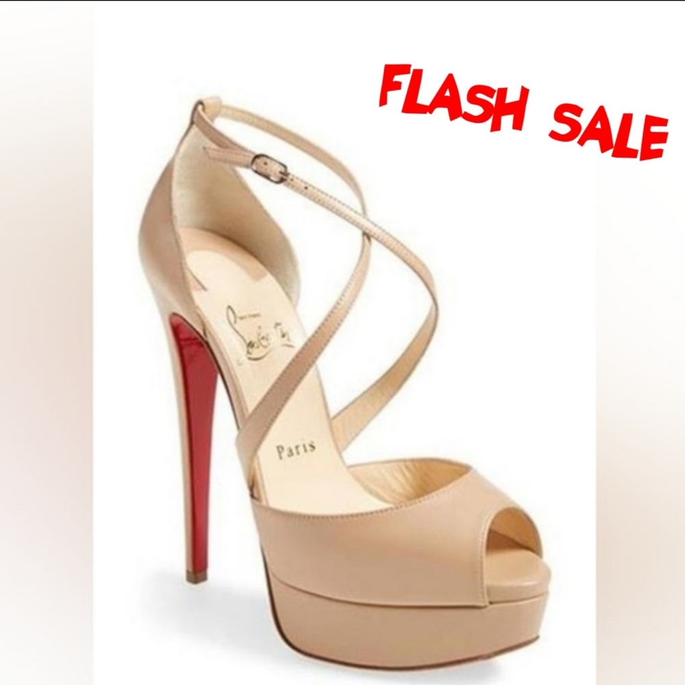 Christian Louboutin Nude Cross Me